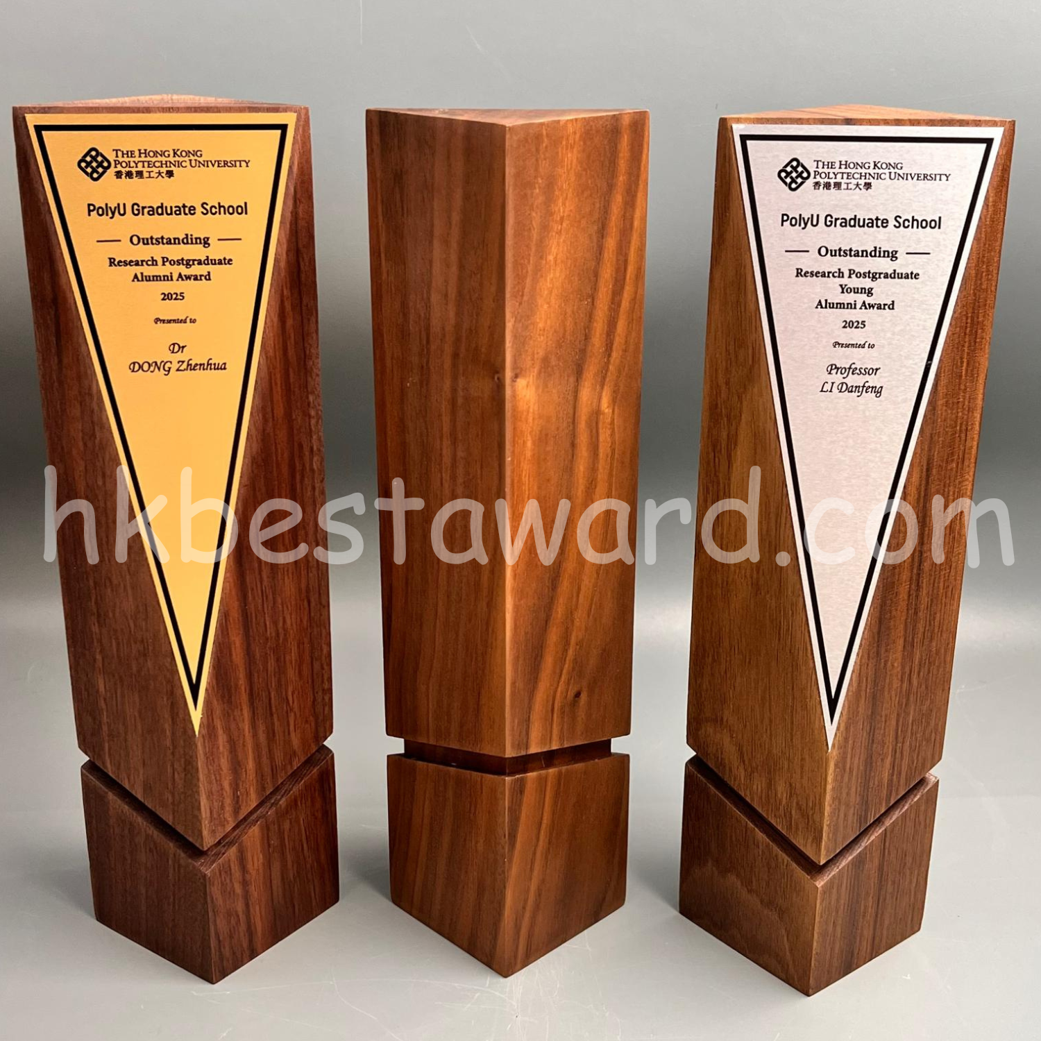 木獎座配金屬片